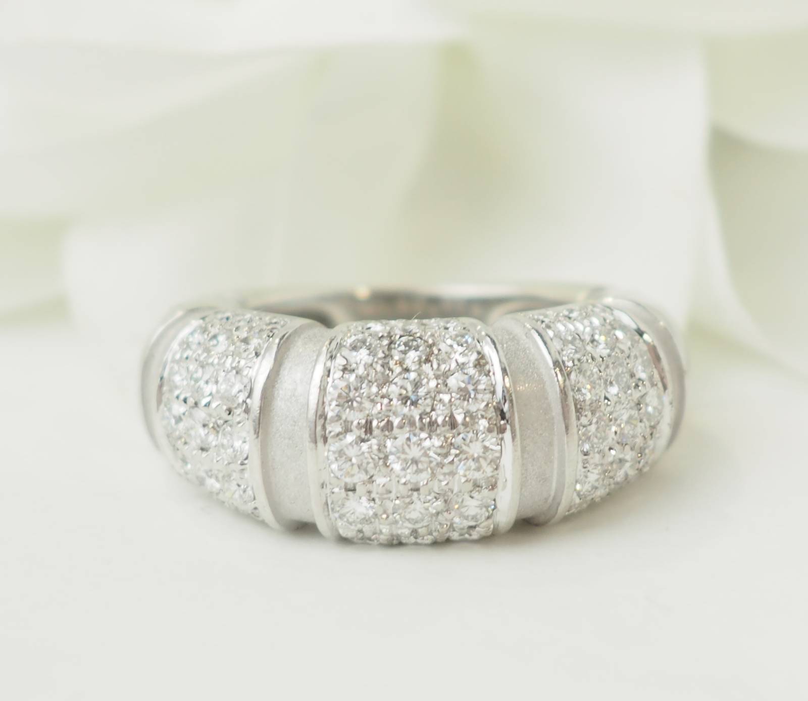 bague or blanc diamants occasion