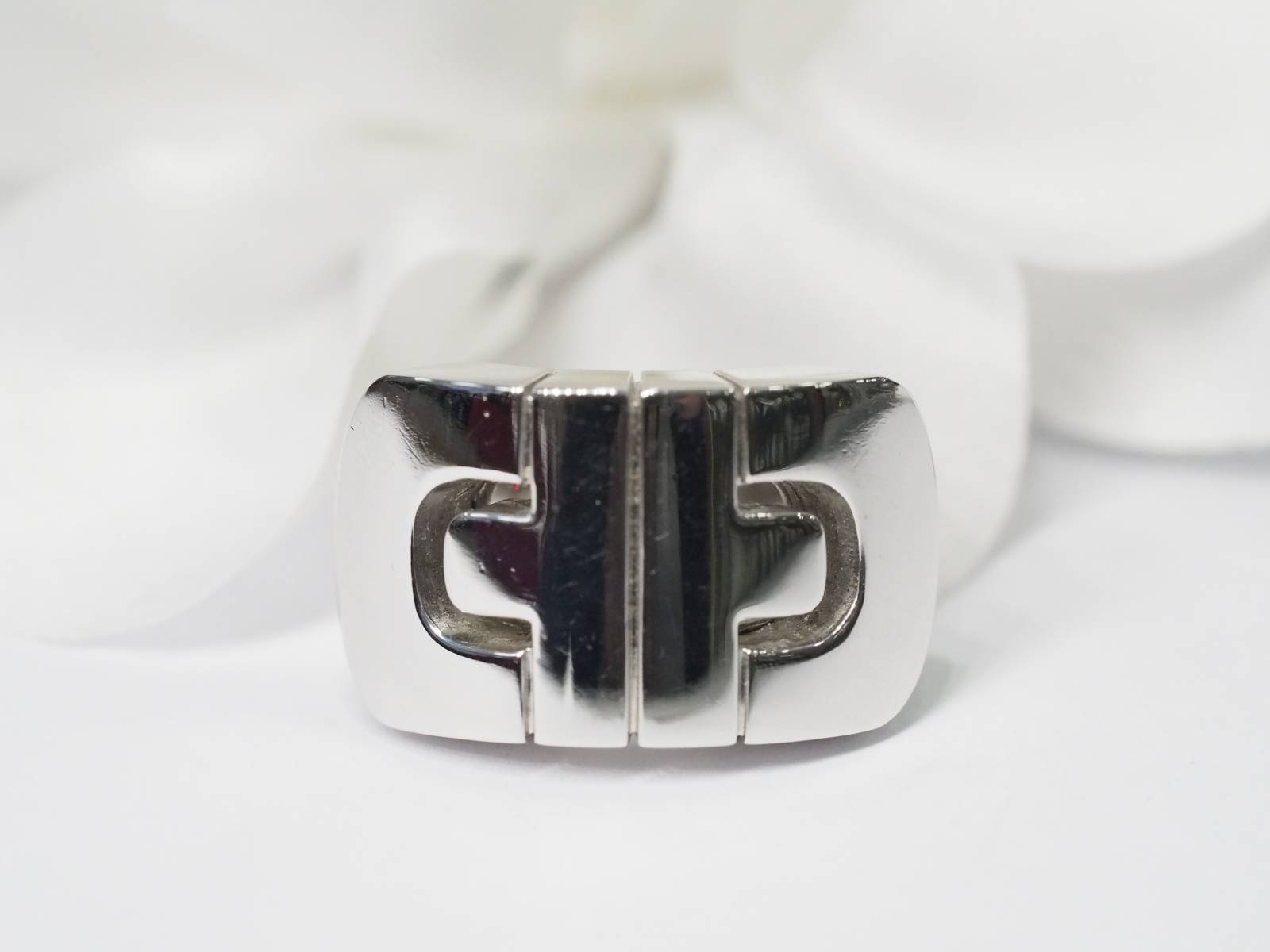 bague bulgari parentesi en or blanc à marseille