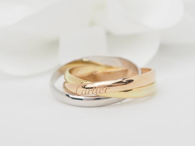 Bague Trinity Cartier 3 ors 