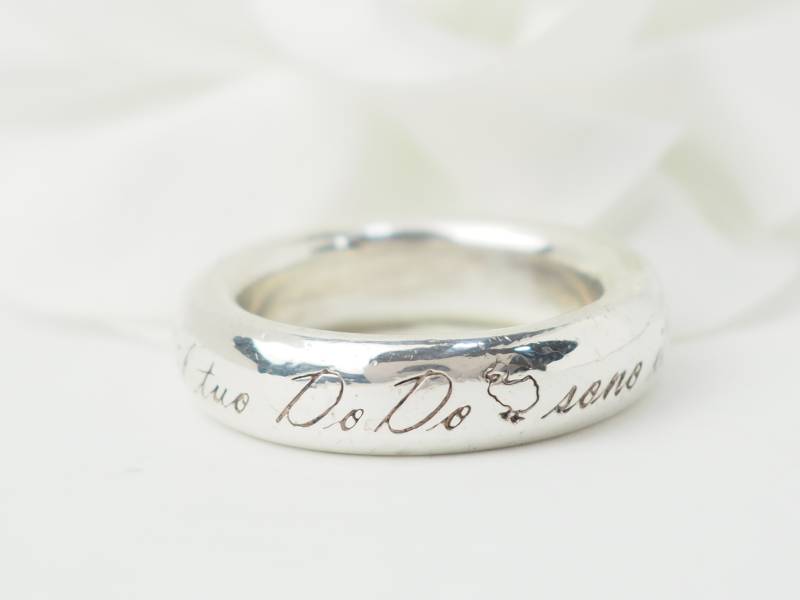Bague DoDo en argent d'occasion