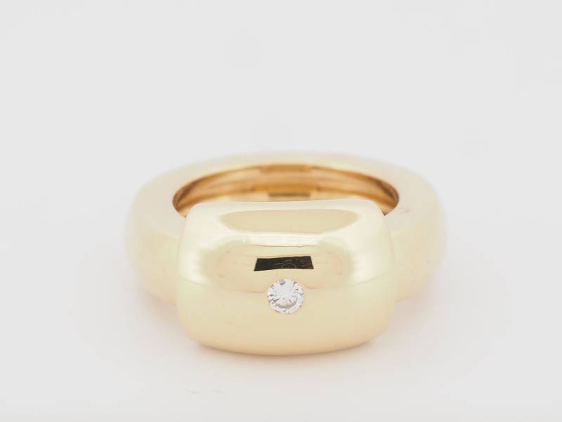 Bague Piaget en or jaune et diamant en vente près d'Aix-en-Provence - rf 33300