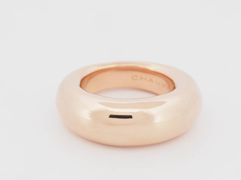 Bague Jonc Chaumet en or rose d'occasion en vente à Marseille