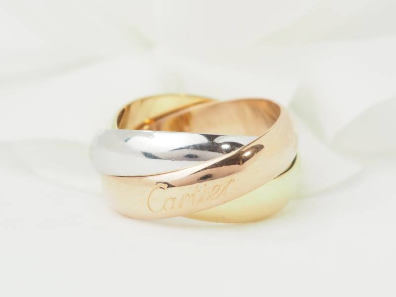 Alliance Trinity 3 ors  XL  de cartier en vente à Marseille
