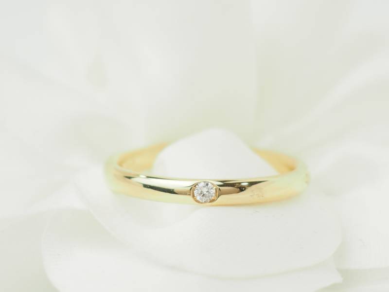 Bague pomellato modèle Lucciole en or jaune et diamant d'occasion